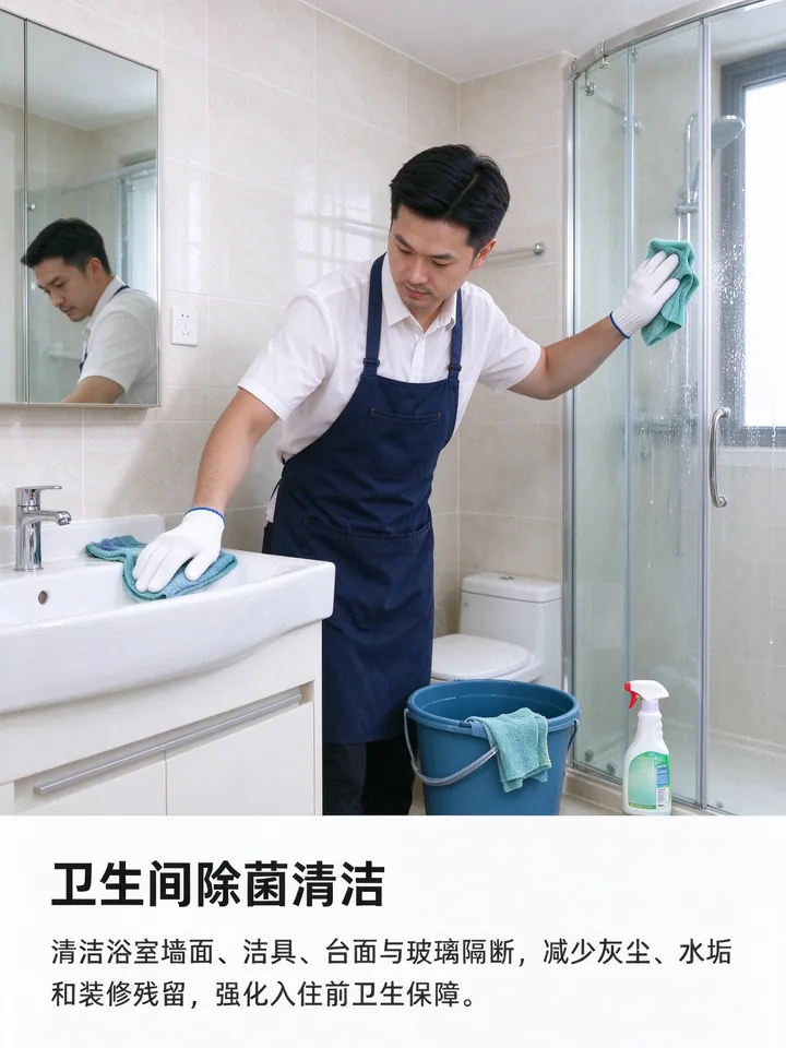 新居开荒：装修后粉尘、胶渍、漆点清理与全屋除渍