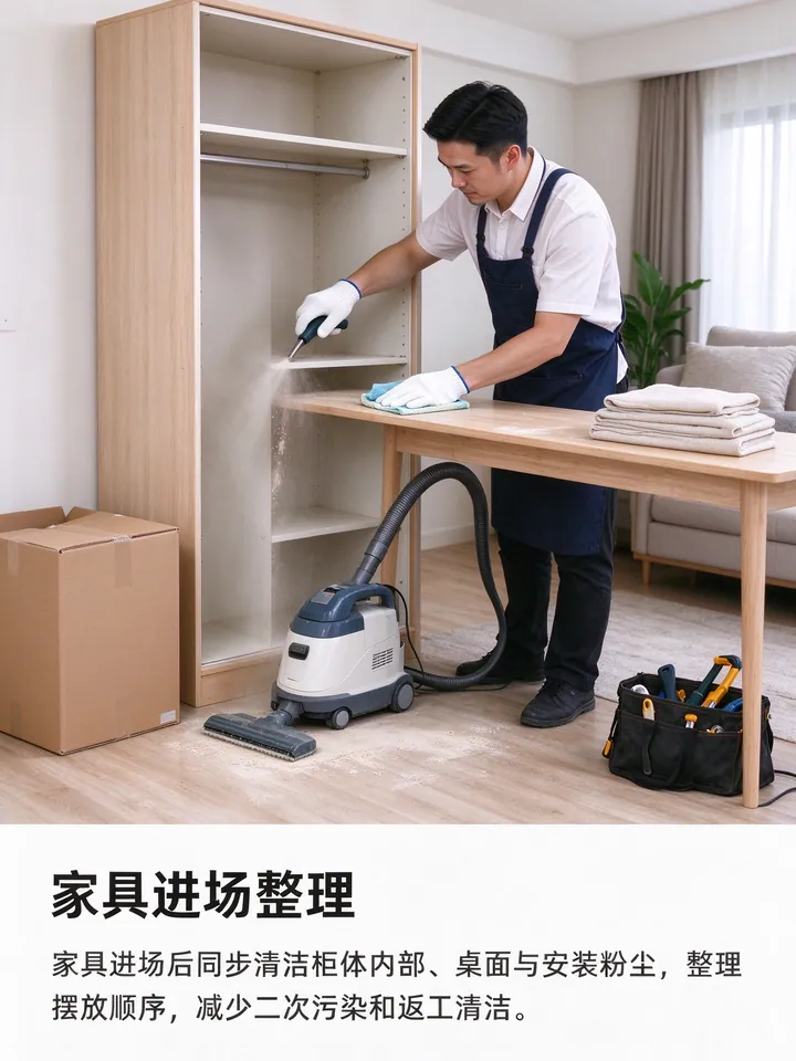 新居开荒：装修后粉尘、胶渍、漆点清理与全屋除渍